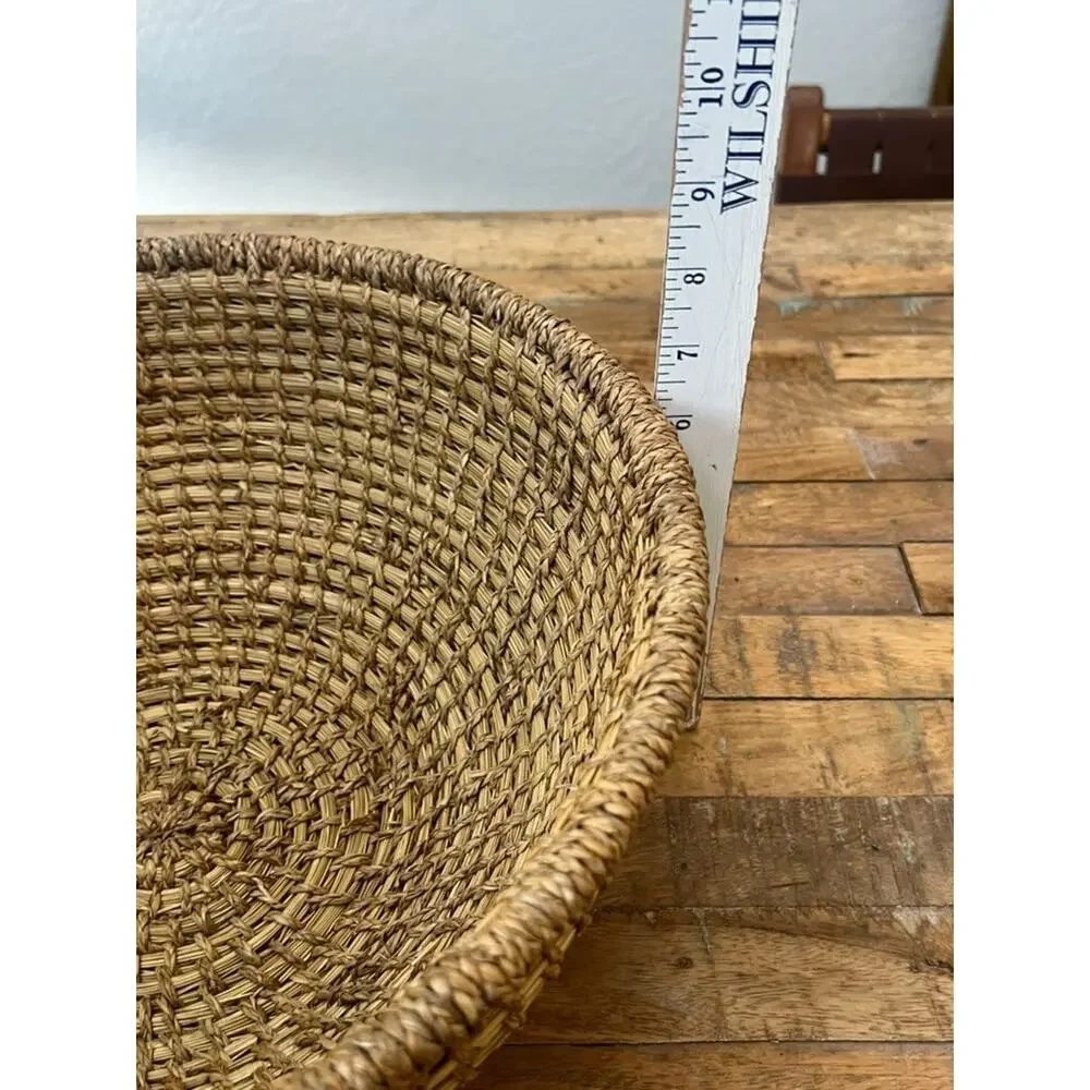 Handwoven Large Rattan Wicker Basket 15